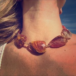 Stone Statement Choker